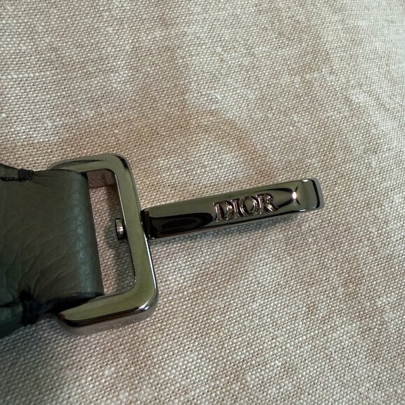 Dior Hit The Road Grained Leather Crossbody Bag - Picture 12 of 14